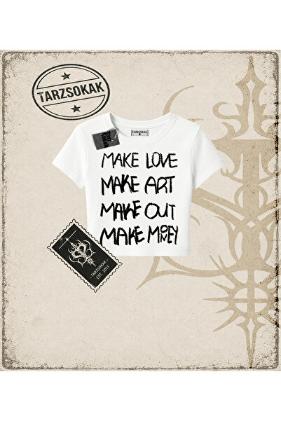 Tarzsokak Gotička i grunge ulična odjeća MAKE LOVE MAKE Baby majica