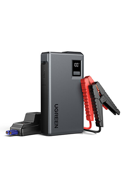 Ugreen 1000A UltraSafe Araç Akü Takviye Cihazı, 12V 12.000mAh Taşınabilir Pow...