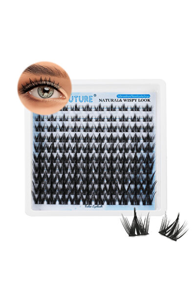 Choice MIX 8-16 mm C-curve light and elegant natural false eyelashes, cartoon...