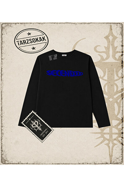 Tarzsokak Gotik & Grunge STREETWEAR Secendo Raglan Long Sleeve