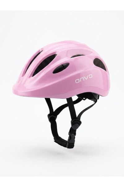 ONVO ZX-35 ÇOCUK BİSİKLET KASKI INMOUNT 50-60cm AYARLI - Pembe