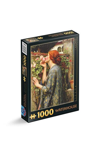 D-Toys Puzzle John William Waterhouse – Puzzle pentru adulți 1000 piese – Suf...