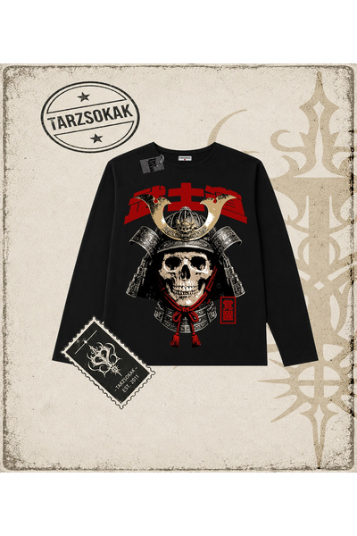 Tarzsokak SAMURAI Oversize Unisex majica dugih rukava