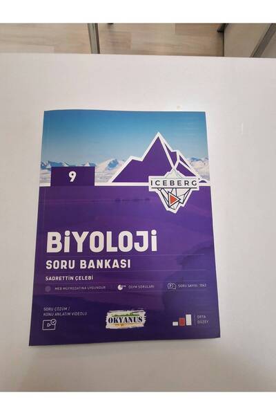 Okyanus Yayıncılık 9.SINIF ICEBERG BİYOLOJİ SORU BANKASI YENİ MAARİF MODEL 20...