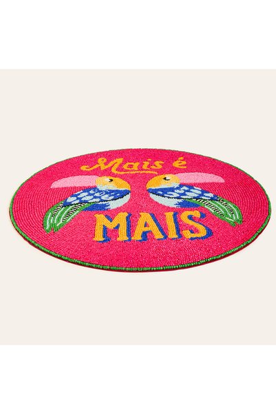Zsa Zsa Zsu Dadri Fuchsia American Service Plate 35 cm
