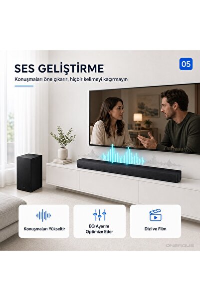 Samsung 300w Soundbar Ev Sinema Sistemi Dolby Audio / Dts Virtual:x Optik-usb-bluetooth® Tv-telefon