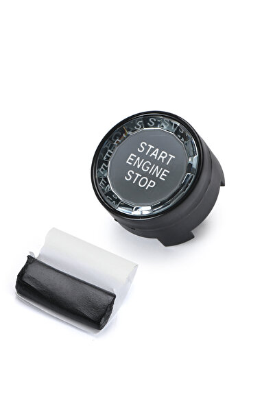 Choice1 black Car Styling ENGINE START STOP Switch Button Sticker For BMW 1 2...