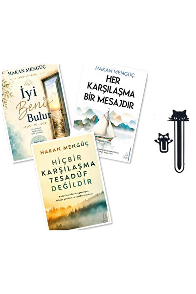 Aba Kitap İyi Beni Bulur - Her Karşılaşma Bir Mesajdır - Hiçbir Karşılaşma Tesadüf Değildir +2 Ayracı Hakan Mengüç