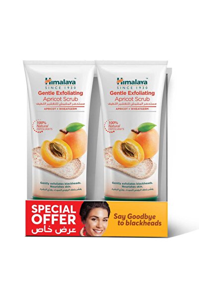 Himalaya Gentle Exfoliating Apricot Scrub Value Pack 2 x 150 ml