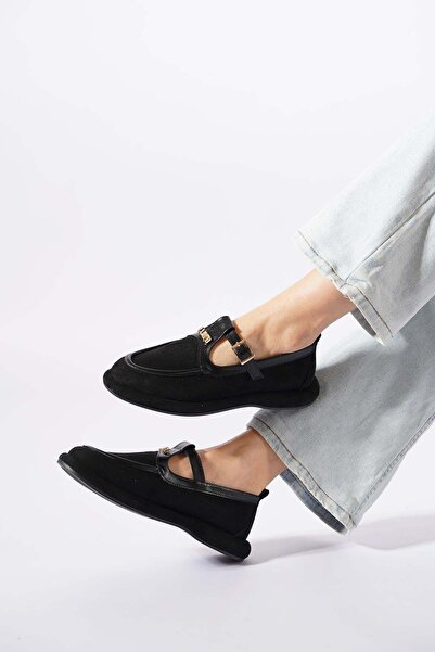 PUNTO Ac547861 Flat Sole Buckle Loafer Casual Shoes