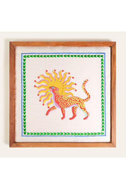 Zsa Zsa Zsu Dadrı Sarı Tablo 60x60 Cm