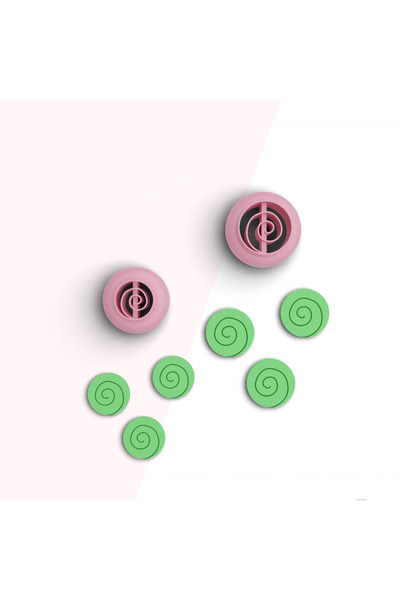 flament aşk Lollipop Balloon Mini Polymer Clay Cutting Mold,Jewelry Molds, Ca...