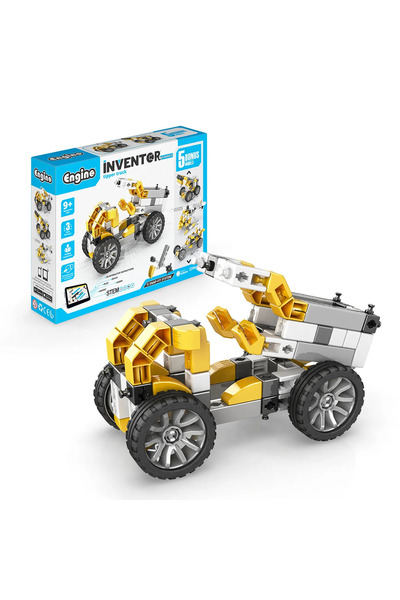Engino Inventor Mechanics Camion Basculant cu 5 modele bonus – Cutie Engleză