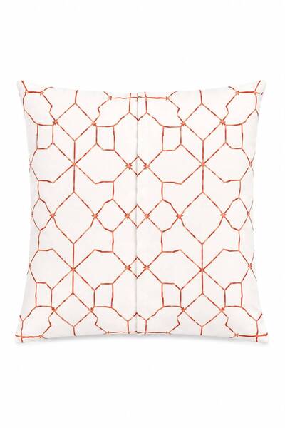 Ucarehome Orange Bone Series Throw Pillow Cover Twill Fabric Hidden Zipper (43X43 cm)
