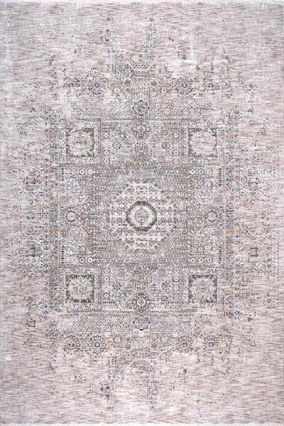 Bahariye Halı Ventura VN04 Bej Dayanıklı Polyester Halı