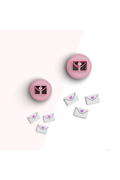 flament aşk Love Letter Mini Polymer Clay Cutting Mold,Jewelry Molds, Candy M...