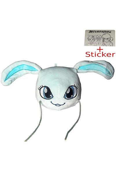 Miraculous Jucarie de Plus, Buburuza Miraculoasa, Fluff 10cm cu Sticker