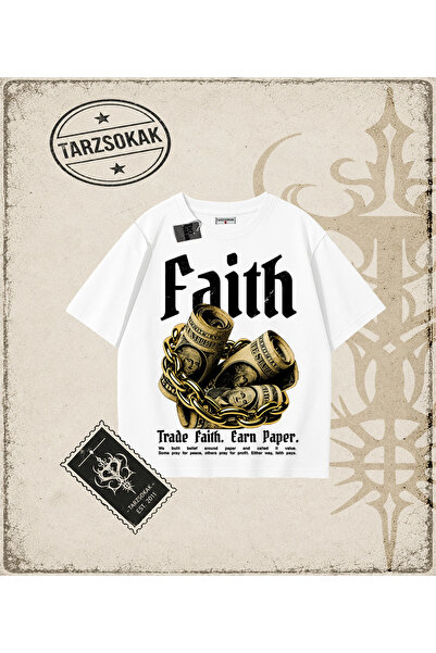 Tarzsokak FAITH Oversize Unisex Majica