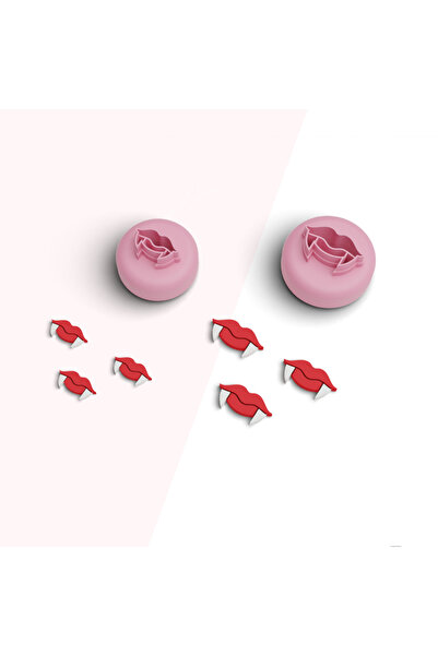 flament aşk Vampire Mini Polymer Clay Cutting Mold,Jewelry Molds, Candy Molds...