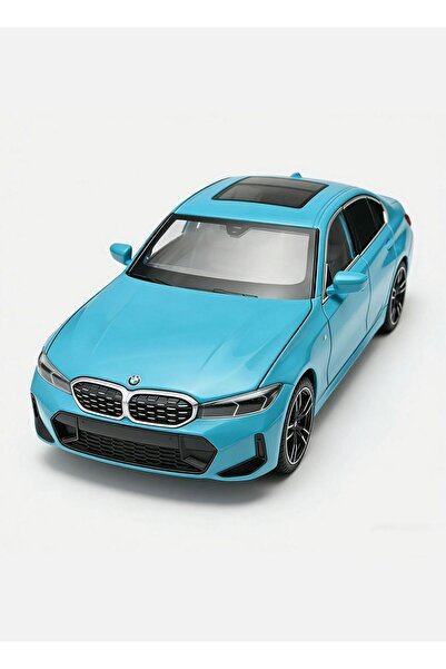 scntoys BMW 320İ Araba BMW 3 Serisi Araba 1:24 Diecast Metal Model Araba Sesl...