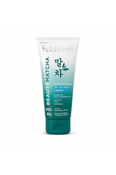 Eveline Cosmetics Eveline Beauty Καθαριστικό Τζελ Προσώπου με Μάτσα 150 ml, μ...