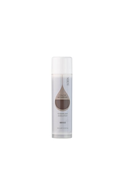 SCREEN Puredips Beige Color Revitalizing Ash Neutralizing Hair Mask 200 ml - ...