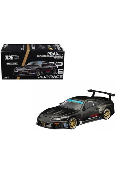 pop race 1 Pop Race Toyota Supra Top Secret Gt300 Tde 2026 Carbon Look Diecas...