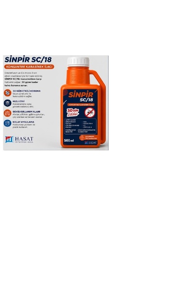 Konsantre Kara Sinek İlacı SİNPİR SC/18 500 ml