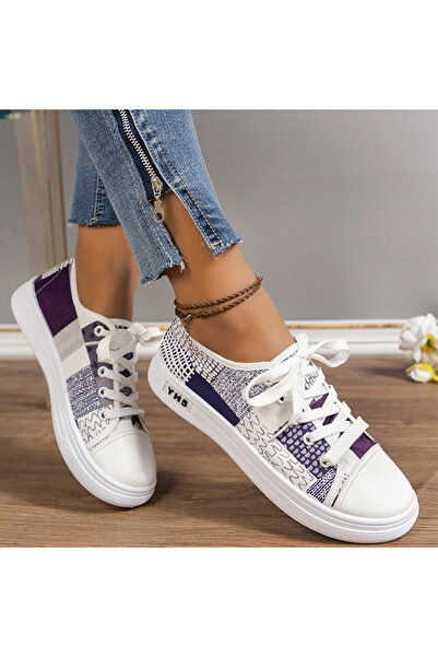 dorbe Women's Blue Canvas Sneakers
