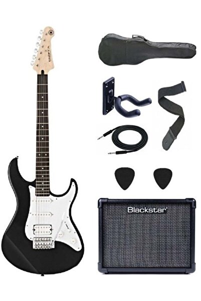 Yamaha Pacifica 012 Elektro Gitar (Black) Set