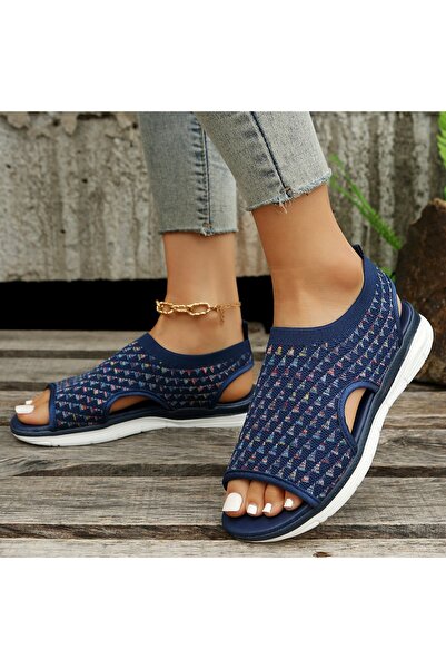 dorbe Women's Mesh Slip-On Sandals