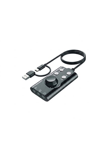 Pmr 7.1 Gaming Audio Mixer Harici Ses Kartı – USB Type-C Tak Çalıştır Oyuncu ...