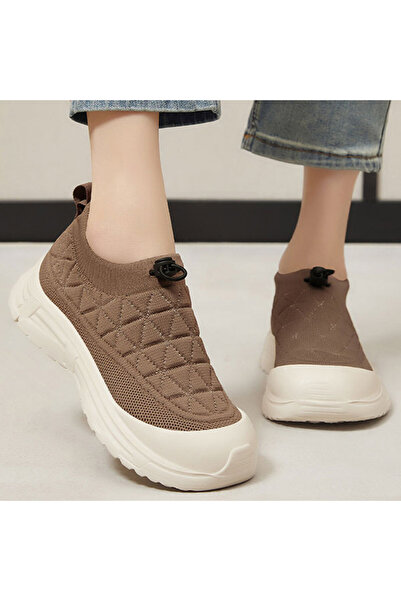 dorbe Women's Knit Slip-On Sneakers