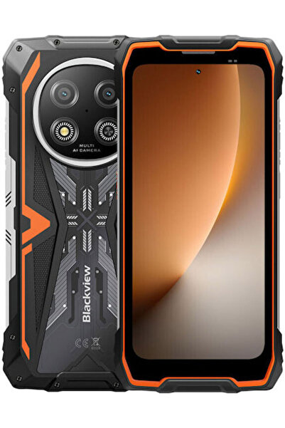 Blackview Rock 2 5G Διπλή SIM (8/256GB) Ανθεκτικό Smartphone Πορτοκαλί