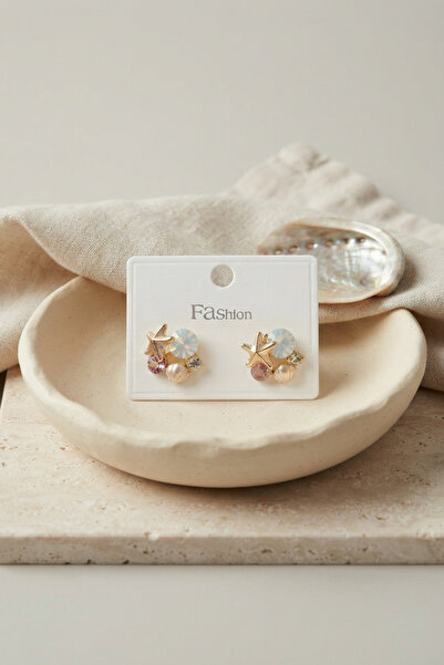 Skygo Deniz Konspet Minimal Women's Earrings Tj-Bkp12124