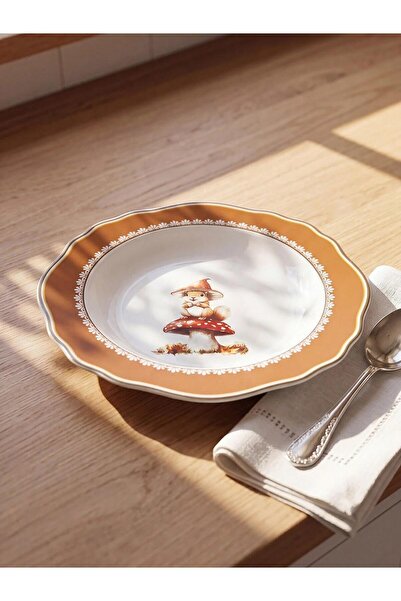 LC Waikiki Mixed Printed Porcelain Plate (W6)