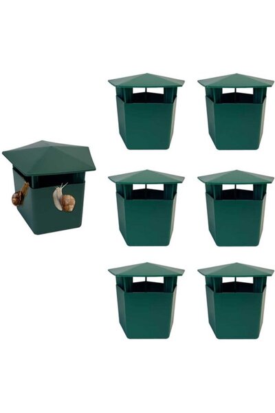 Morvena Picks 6 bucăți capcană pentru melci, cutie de bere pentru melci și li...