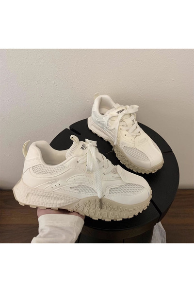 dorbe Women's Light-Up Platform Lace-Up Sneakers