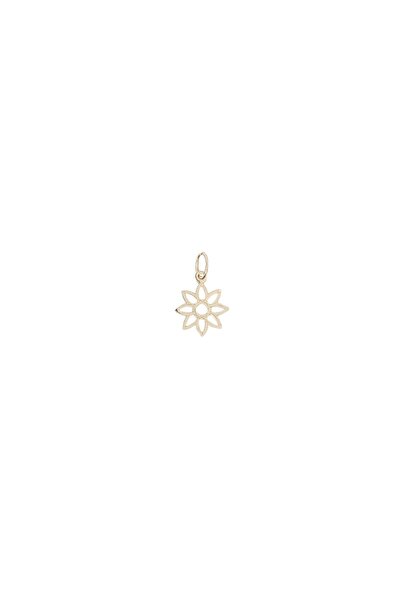 Bijuteria SORELLY Pandantiv floare din aur de 14k