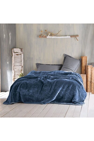 rythmos KiΠαιδική Κουβέρτα Velour Blue Ημίδιπλο