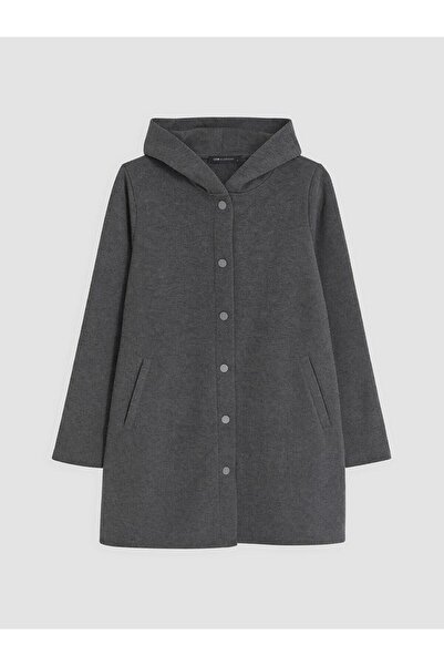 LC Waikiki Hooded Collar Women's Cardigan (W6)