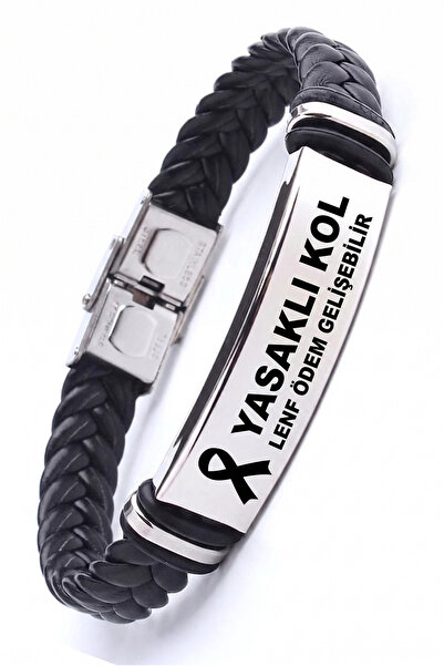 Takı Dükkanı Meme Kans*Ri Awareness Lymph Edema Banned Arm Warning Wristband ...