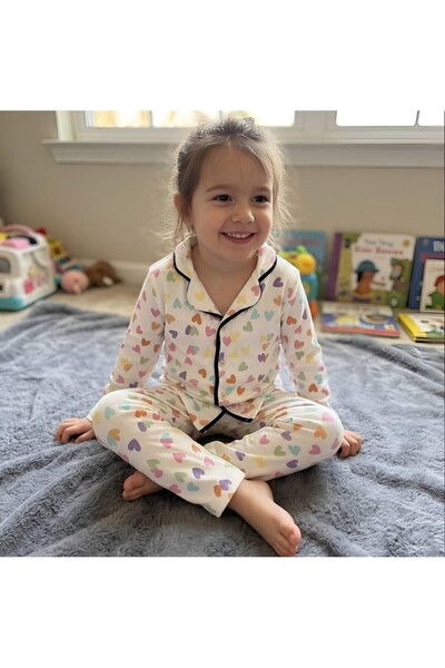 esmacamoda Pijama Set for Girls