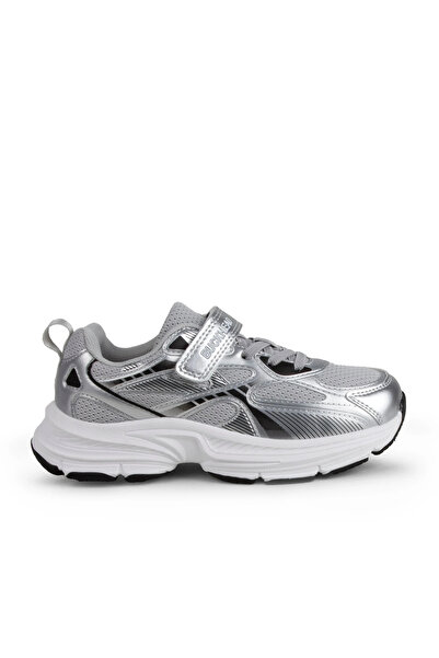 BUCKHEAD Children's Velcro Casual Shoes Buck3128 Felicity Silver
