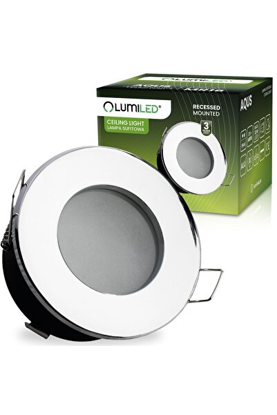 Lumiled AQUS Corp de iluminat încastrat LED Halogen MR16 Rotund Cromat