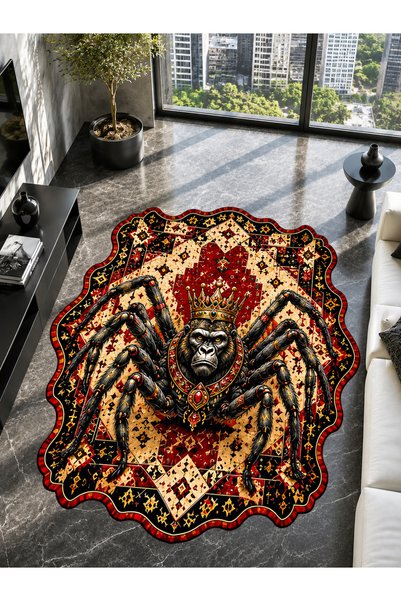 Rugs Modern Halı سجادة زخرفية منسوجة بتصميم العنكبوت من SDT sdtamour4085