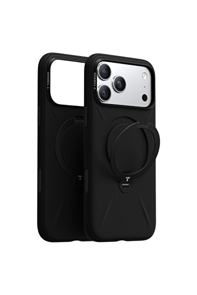 TORRAS Case for iPhone 17 Pro Max, QPRO Silicone Series, shockproof, black