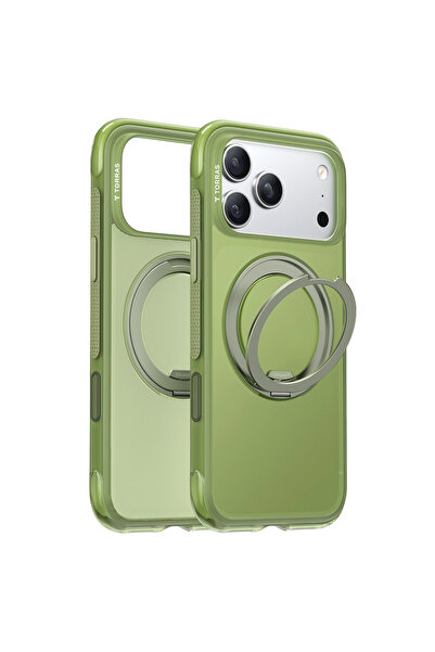 TORRAS Θήκη για iPhone 17 Pro Max, Ostand O3 Air Series, αντικραδασμική, πράσινη