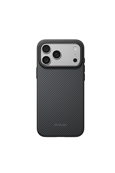 PITAKA iPhone 18 Pro Max Kılıf M-safeli Aramid Karbon Fiber Military-Grade Ne...