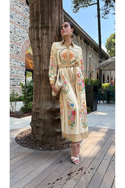 Store Wf Etro Desen Maxi Elbise